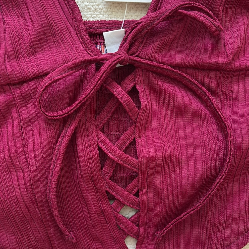 Urban lace up tank - Picture 3 of 5